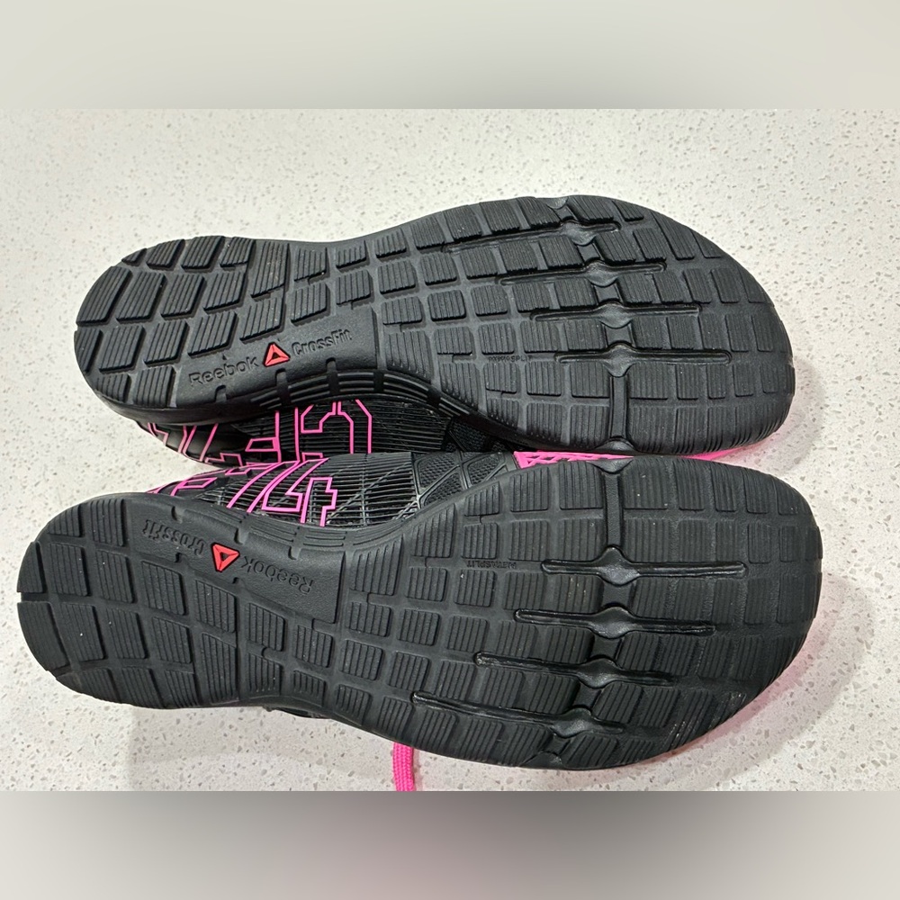•	Reebok CrossFit Nano Pink & Black Training Shoes Women’s 10 EU 41 LNWT - Picture 7 of 7